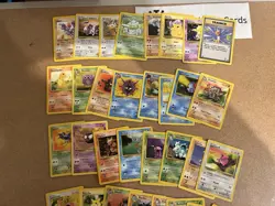 Pokemon Bulk WOTC 40 Card Vintage Lot Collection No Dups - Image 3