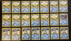 VINTAGE Pokemon TCG WOTC 109 Card Lot 1999 Base Set and Others LP/MP Pikachu - Image 4