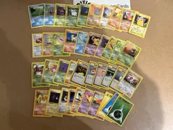 Pokemon Bulk WOTC 40 Card Vintage Lot Collection No Dups - Image 1