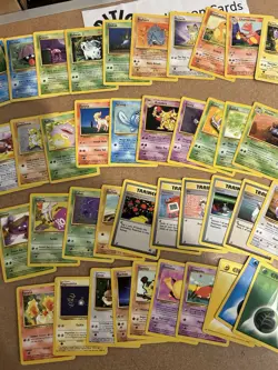 Pokemon Bulk WOTC 40 Card Vintage Lot Collection No Dups - Image 4