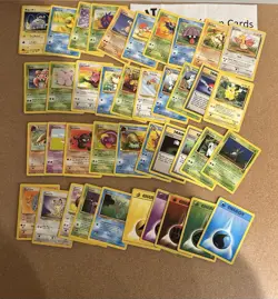 Pokemon Bulk WOTC 40 Card Vintage Lot Collection No Dups - Image 1