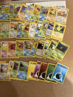 Pokemon Bulk WOTC 40 Card Vintage Lot Collection No Dups - Image 4