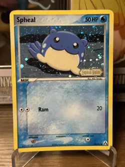 Spheal 65/92 EX Legend Maker Reverse Holo Foil Stamped 2006 Pokemon Card NM+ - Image 1