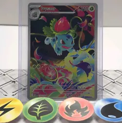Pokemon TCG Ivysaur 134/132 Holo Mega Evolution 2025 NM - Image 1