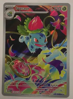 Pokemon TCG Ivysaur 134/132 Holo Mega Evolution 2025 NM - Image 2