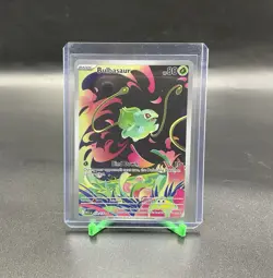 Pokemon Bulbasaur Holo Card Mega Evolution 133/132 ME01 - Image 1