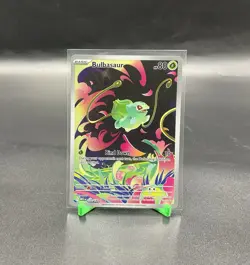 Pokemon Bulbasaur Holo Card Mega Evolution 133/132 ME01 - Image 2