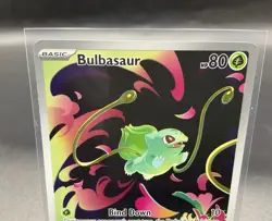 Pokemon Bulbasaur Holo Card Mega Evolution 133/132 ME01 - Image 3
