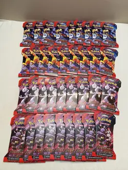 (36) Pokemon Destined Rivals Sleeved Booster Packs - Image 1