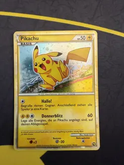 Pokemon TCG Pikachu World Collection PW Holo Promo German - Image 1