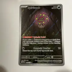 Spiritomb 148/132 Me01: Mega Evolution Holo Full Art Pokemon Card - Image 1