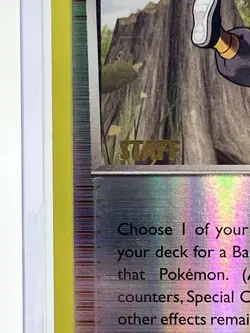 Pokemon TCG Ninja Boy 103/114 Promo League Cup STAFF Stamped 🔥 - Image 3
