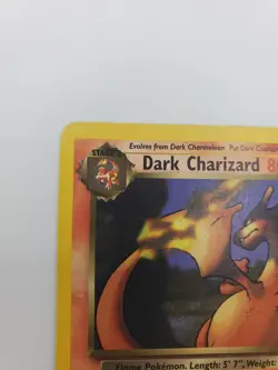 Pokemon Dark Charizard 21/82 Non-Holo Card Team Rockets Series - Image 4