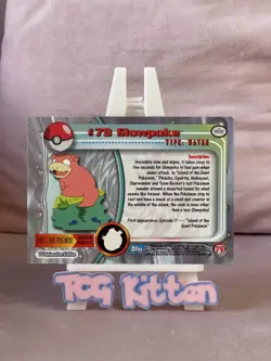 2000 Topps Pokemon - Slowpoke- #79 - Series 2 - Non-Holo - TCGKITTEN - Image 2