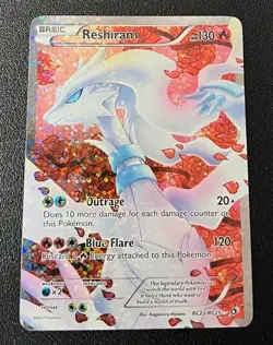 Pokemon Legendary Treasures: Radiant Collection Reshiram RC22/RC25 NM Full Art - Image 1