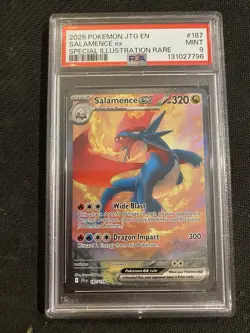 Salamence ex 187/159 Sv09: Journey Together Holo PSA 9 - Image 1