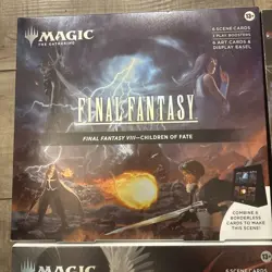 MAGIC THE GATHERING: FINAL FANTASY SCENE BOXES-SET OF ALL 4-SEALED CASE C - Image 2