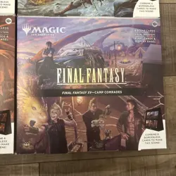 MAGIC THE GATHERING: FINAL FANTASY SCENE BOXES-SET OF ALL 4-SEALED CASE C - Image 4