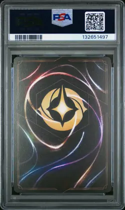 2025 DISNEY LORCANA EN 9-FABLED FOIL #43 ELSA SPIRIT OF WINTER PSA 10 - Image 2