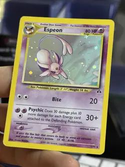 Espeon 1/75 Neo Discovery 2001 Holo Rare WOTC Pokemon Card TCG - Image 5