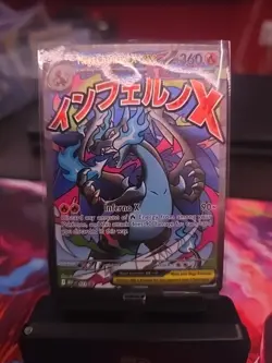 Pokemon TCG Phantasmal Flames Mega Charizard X ex Black Star Promo UPC Sealed - Image 2
