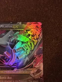 Pokemon TCG Mega M Latios EX Holo Ultra Rare Card Roaring Skies 59/108 NM LP - Image 4