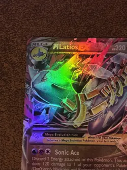 Pokemon TCG Mega M Latios EX Holo Ultra Rare Card Roaring Skies 59/108 NM LP - Image 5