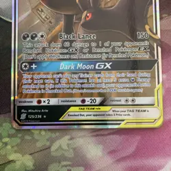Pokemon TCG Umbreon and Darkrai GX Tag Team Card 125/236 NM - Image 3