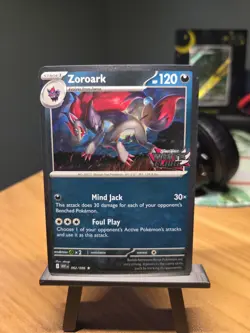 Zoroark - 062/086 - White Flare - Cosmos Holo STAMPED Promo Pokemon TCG NM - Image 1