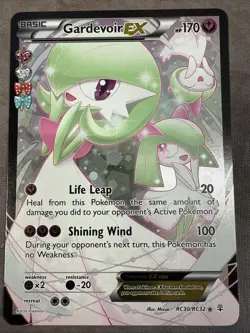 Pokemon TCG Gardevoir EX RC30/RC32 Full Art Holo Generations Radiant Collection - Image 1