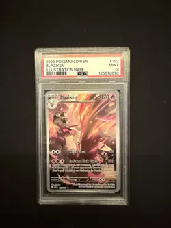 Pokemon Blaziken 192/182 Destined Rivals PSA 9 Mint - Image 1