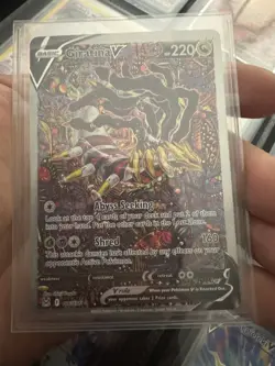 Pokemon TCG Giratina v 186/196 2022 Swsh11: Lost Origin Full Art - Image 1