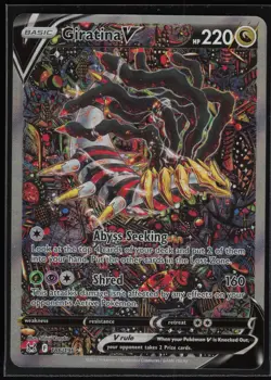 Pokemon TCG Giratina V (Alternate Full Art) #186/196 SWSH11: Lost Origin - Image 1