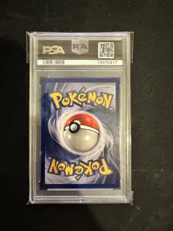 1999 Yellow Cheeks Pikachu 58/102 Base set Pokemon Card - PSA 10 - Image 2