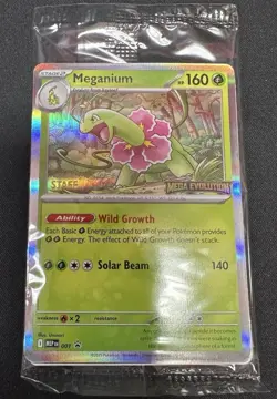 Pokemon Mega Evolutions Staff Promos Set of 4 SEALED in Pack - Image 1