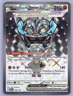 Pokemon TCG - Cornerstone Mask Ogerpon ex 199/167 Sv06: Twilight Masquerade Holo - Image 1