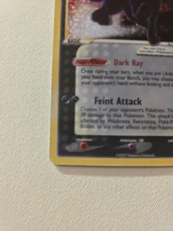 Pokemon TCG Umbreon Gold Star 17/17 Celebrations Holo Card Classic Collection - Image 2