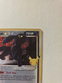 Pokemon TCG Umbreon Gold Star 17/17 Celebrations Holo Card Classic Collection - Image 4