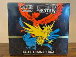 Pokemon TCG: Hidden Fates Sun & Moon Elite Trainer Box ETB - Factory Sealed New - Image 1