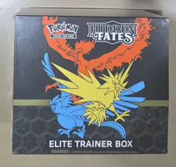 Pokemon TCG Hidden Fates Elite Trainer Box ETB - Factory Sealed - Brand New - Image 1