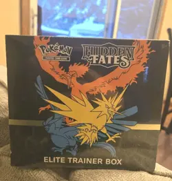 Pokemon TCG - Hidden Fates Elite Trainer Box ETB Factory Sealed / NEW FAST SHIP✅ - Image 1