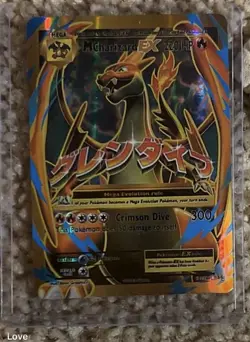 Pokemon M Charizard EX 13/108 Evolutions Ultra Rare Holo Mega 220HP Card - Image 1