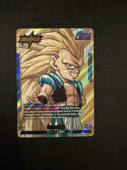 Gotenks SB02-017 Gold Leader Manga Booster 02 Dragon Ball Card English NM - Image 1