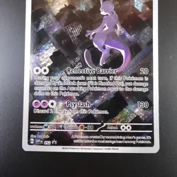 Mewtwo SVP 052 Pokemon Promo 151 Full Art Holo Ultra Premium Card - Image 3