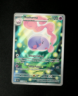 Pokemon Card TCG - Musharna 117/086 Black Bolt English - Illustration Rare - NM⭐ - Image 1