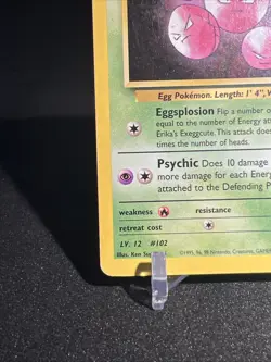 Erikas Erika’s Exeggcute 77/132 - Gym Heroes - Pokemon Card TCG 2000 - Image 4