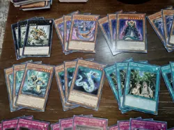 Yugioh Reptile/Ogdoadic Deck Core Of 47 Cards! Evil Dragon, King Of Feral Imps - Image 2