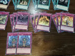 Yugioh Reptile/Ogdoadic Deck Core Of 47 Cards! Evil Dragon, King Of Feral Imps - Image 5