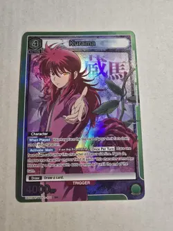 Union Arena Yu Yu Hakusho Ghost Files Kurama UE13BT/YYH-1-104 SR Foil Card - Image 1