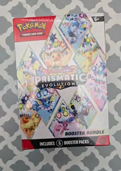 Pokemon Trading Card Game: Scarlet & Violet—Prismatic Evolutions Booster Bundle - Image 1